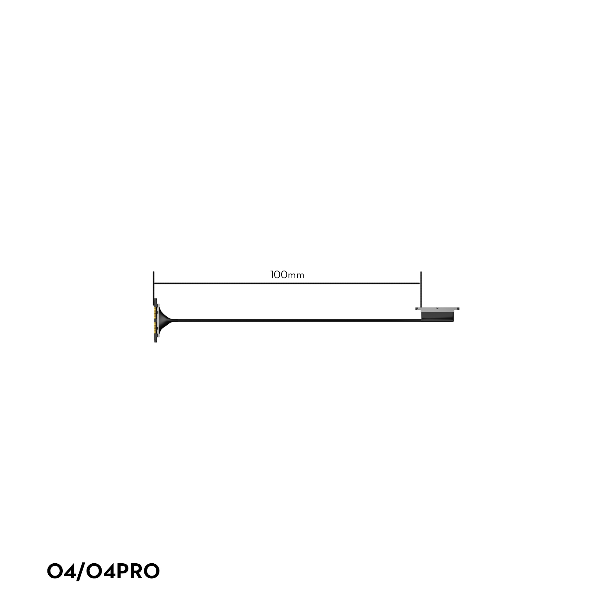 Flywoo flexible DJI O3 / O4 / O4 PRO Coaxial Cable 60 \ 100 \ 150 \ 200 \ 300mm