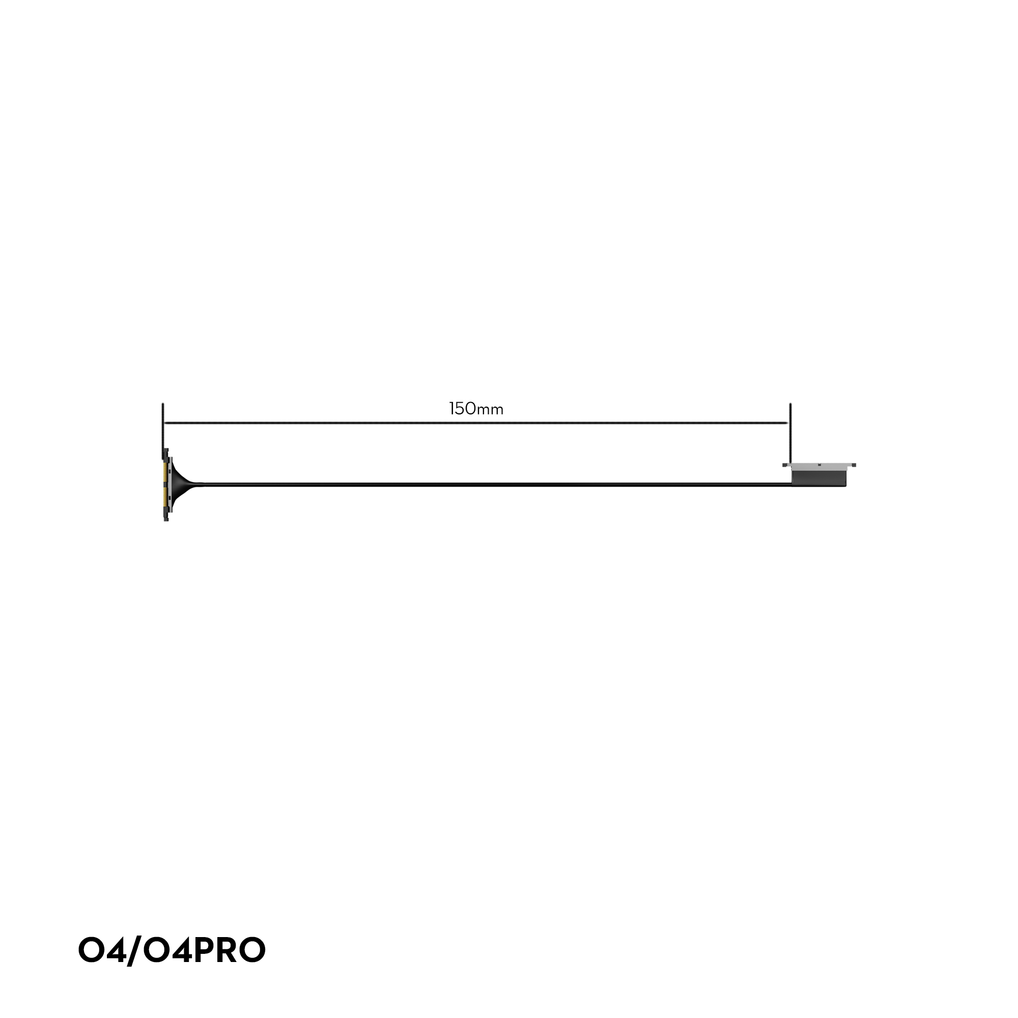 Flywoo flexible DJI O3 / O4 / O4 PRO Coaxial Cable 60 \ 100 \ 150 \ 200 \ 300mm