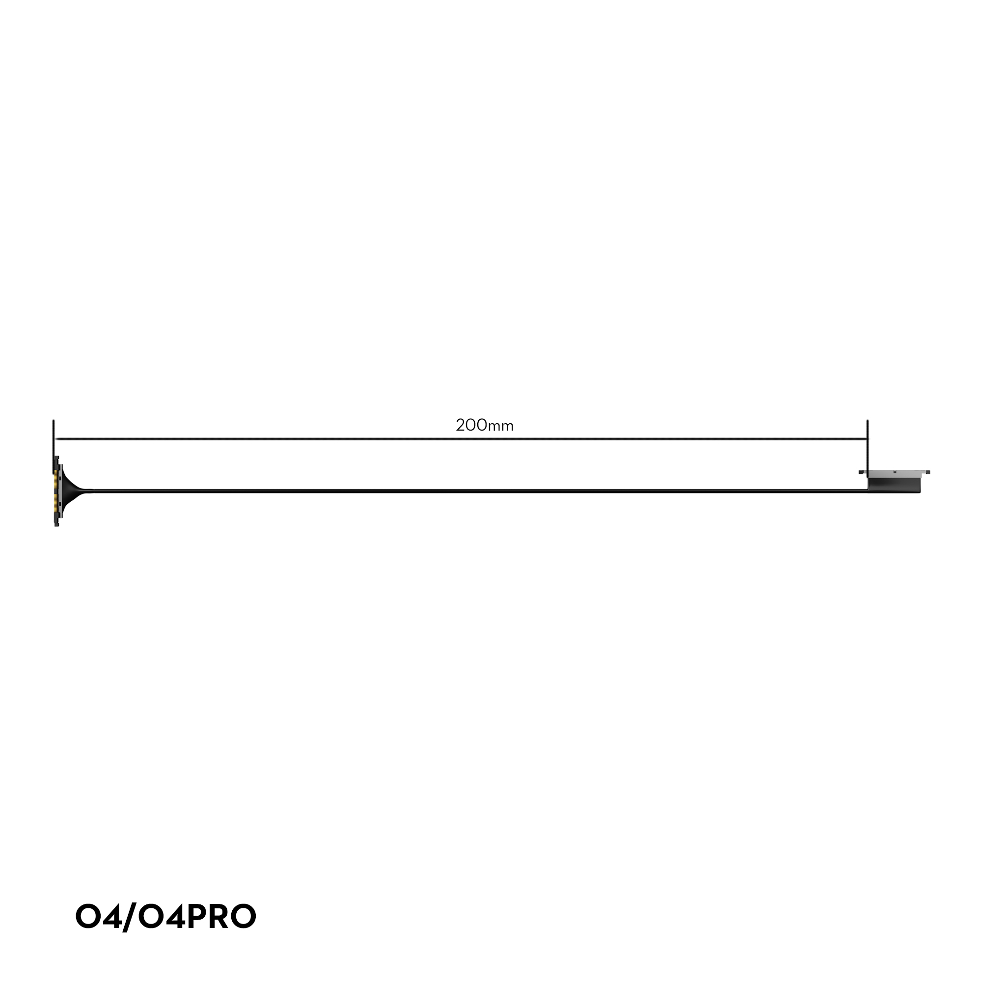Flywoo flexible DJI O3 / O4 / O4 PRO Coaxial Cable 60 \ 100 \ 150 \ 200 \ 300mm