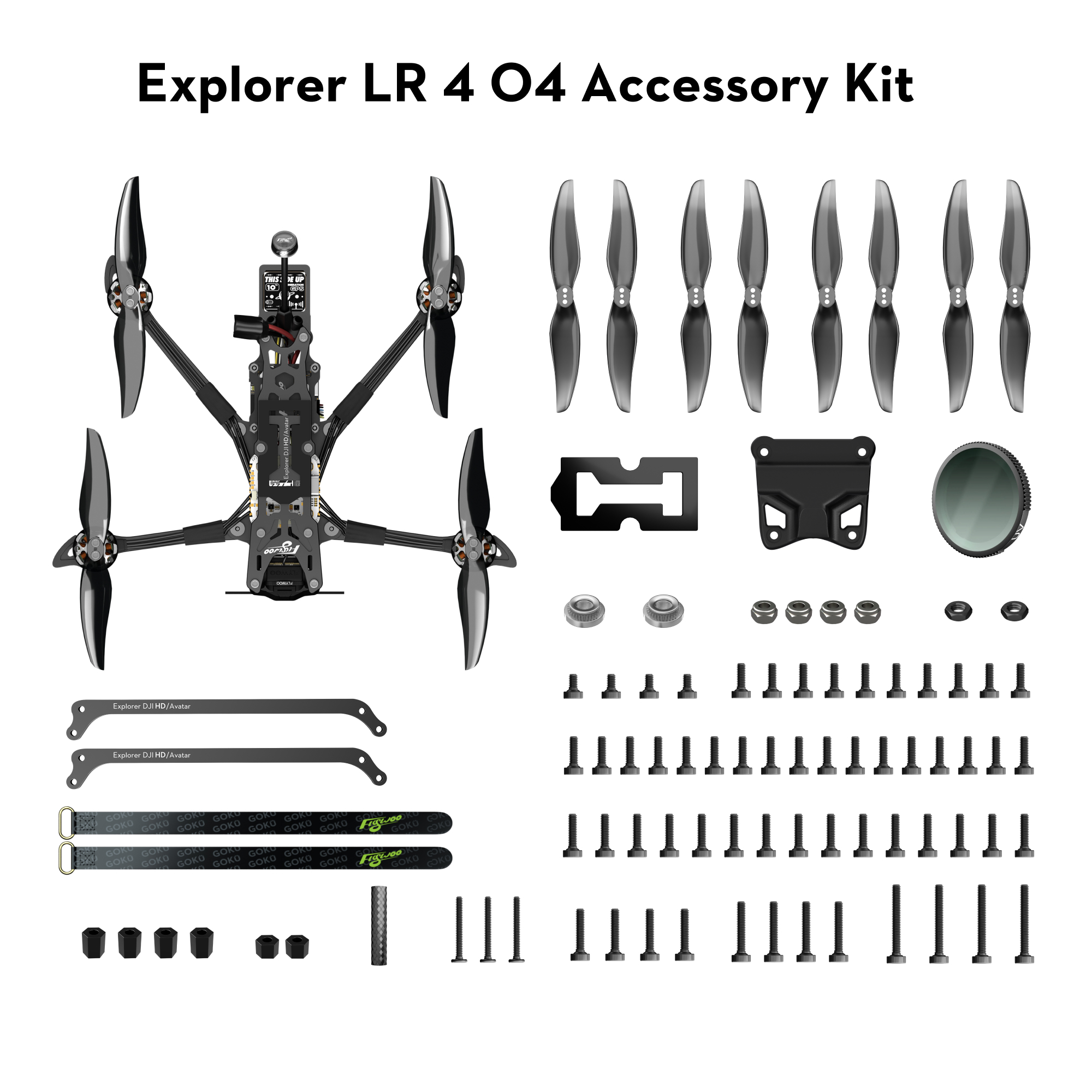 Explorer LR 4 O4 Sub250 4K/1080P Micro Long Range
