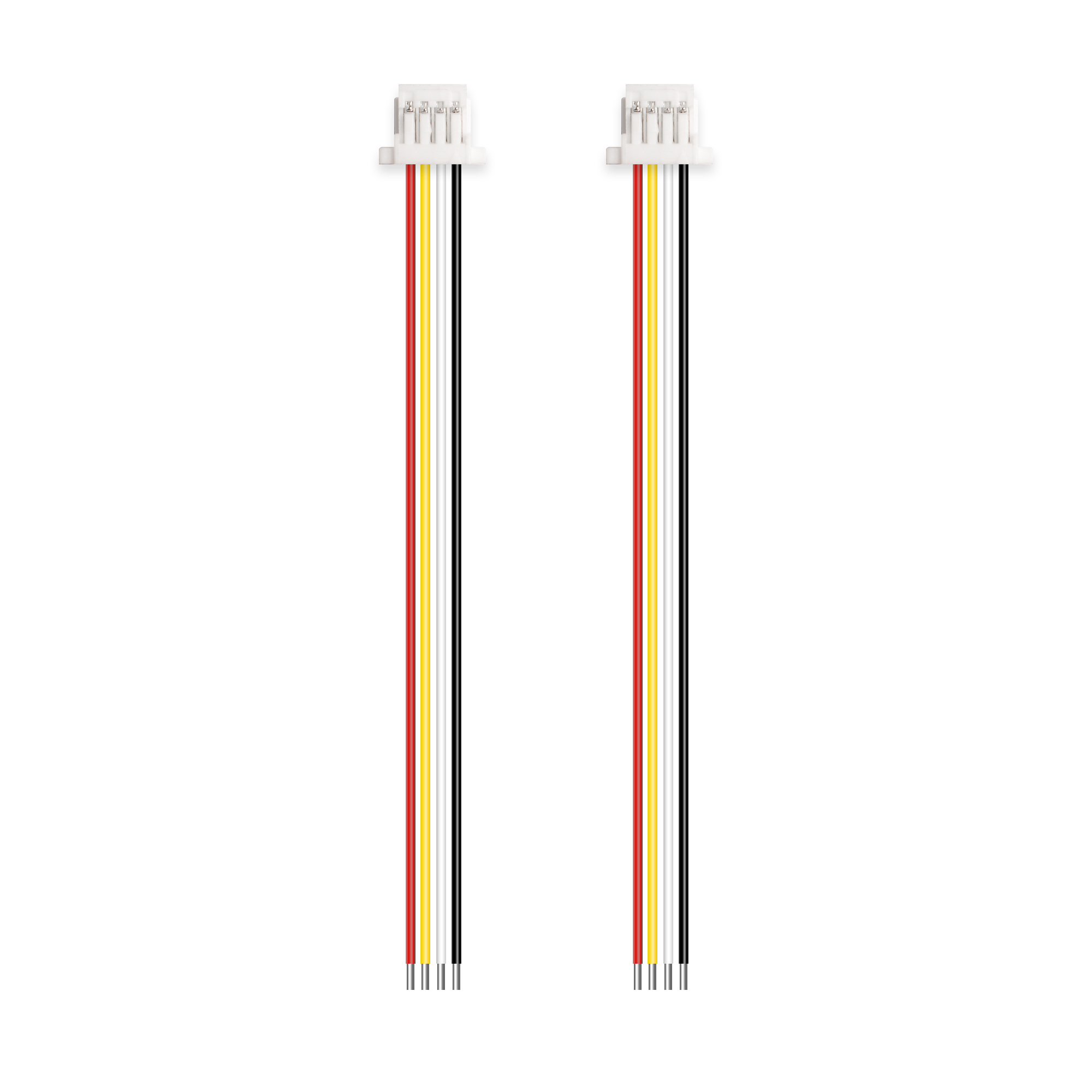 Flywoo JST SH1.0 4P (w/lock) 10cm Pigtail Cable (2pcs) for GM10 MINI V3 GPS