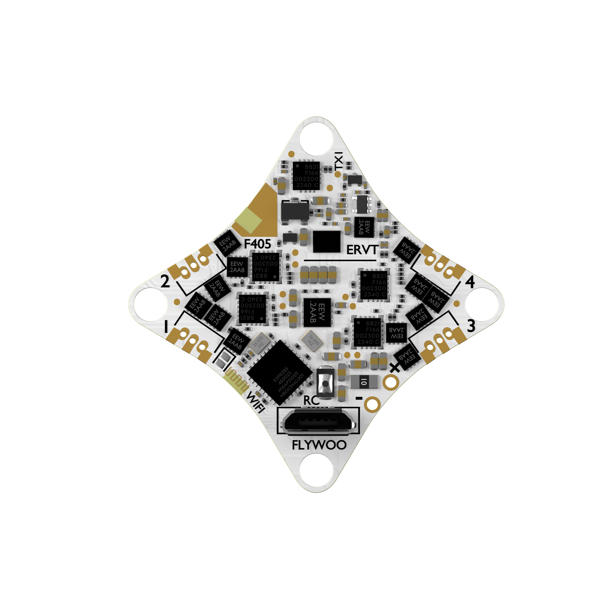 GOKU F405 ERVT 1S 12A 5-in-1 400mw ELRS AIO 