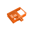 (Orange) Adjustable TPU Mount 