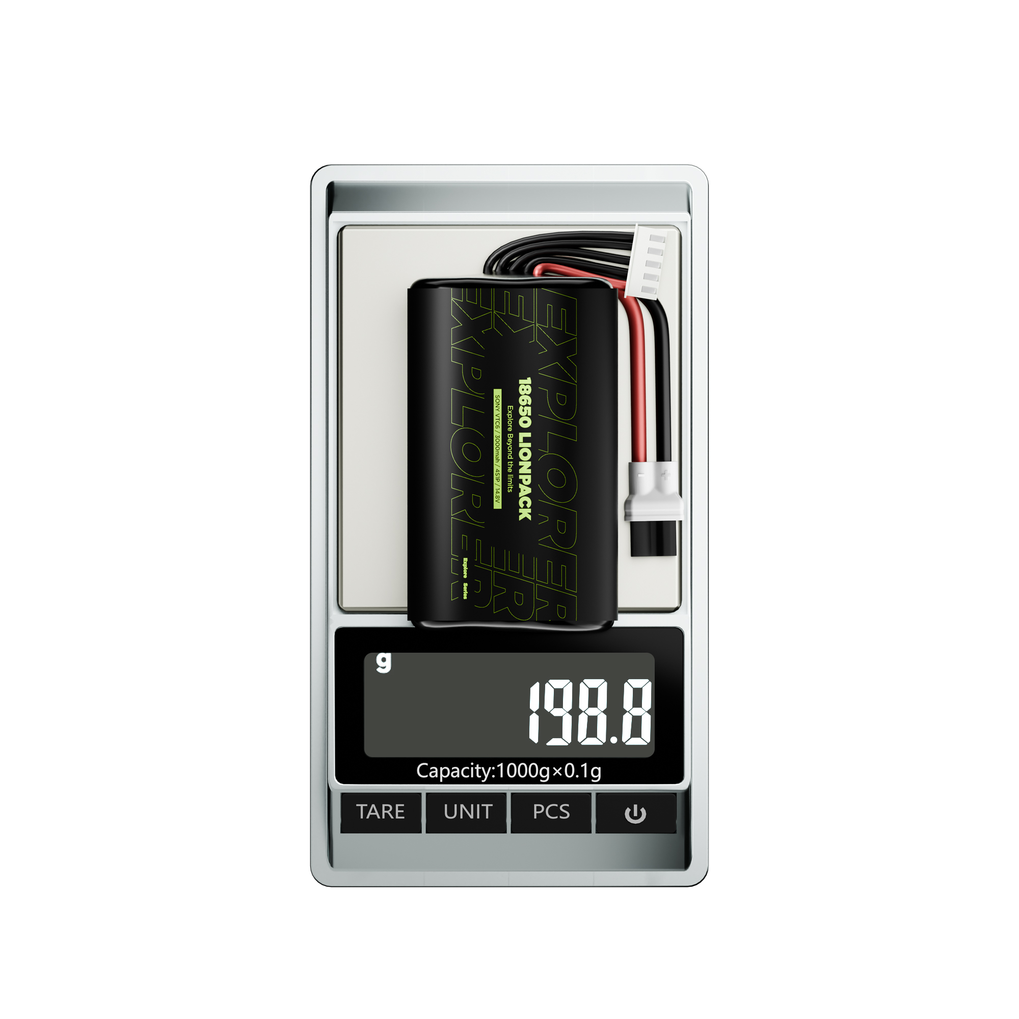 Explorer Lionpack 18650 3000mAh SONY VTC6  4S 14.8V  4S1P XT30