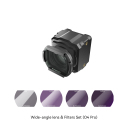 Wide-angle lens & Filters Set (O4 lite to O4 pro size)