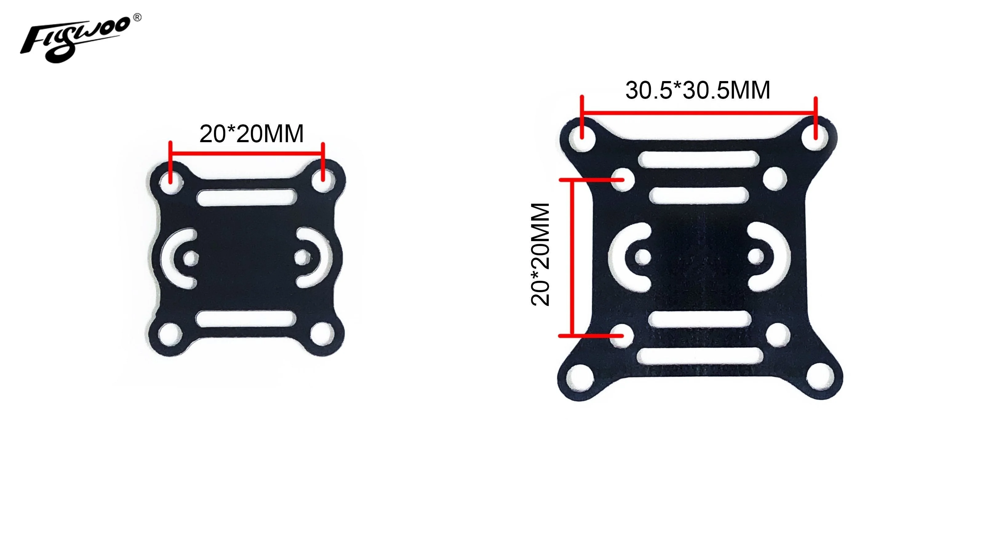 10 PCS 20x20mm 30.5x30.5mm Insulation Board Short Circuit Protection for F3 F4 F7 Flight Controller ESC-FLYWOO