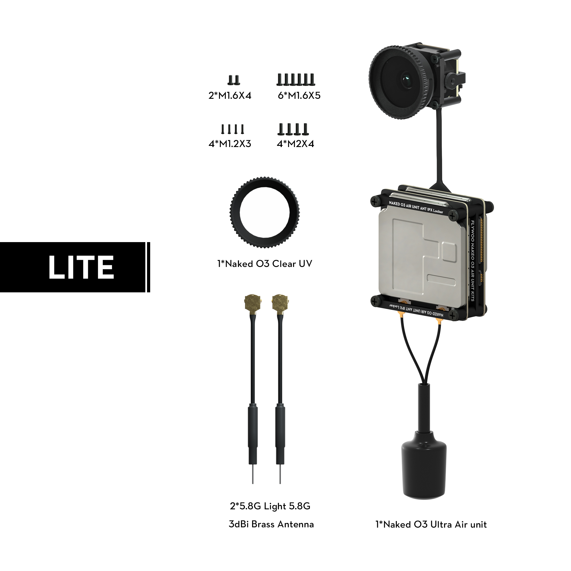 Flywoo Naked O3 Lite\Ultra Air unit