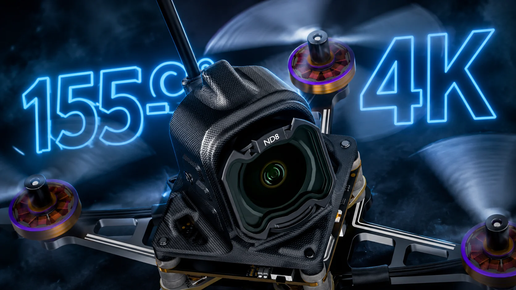 DJI O4 Wide Air Unit with native 155-degree ultra-wide lens for Firefly 1S O4 Wide
