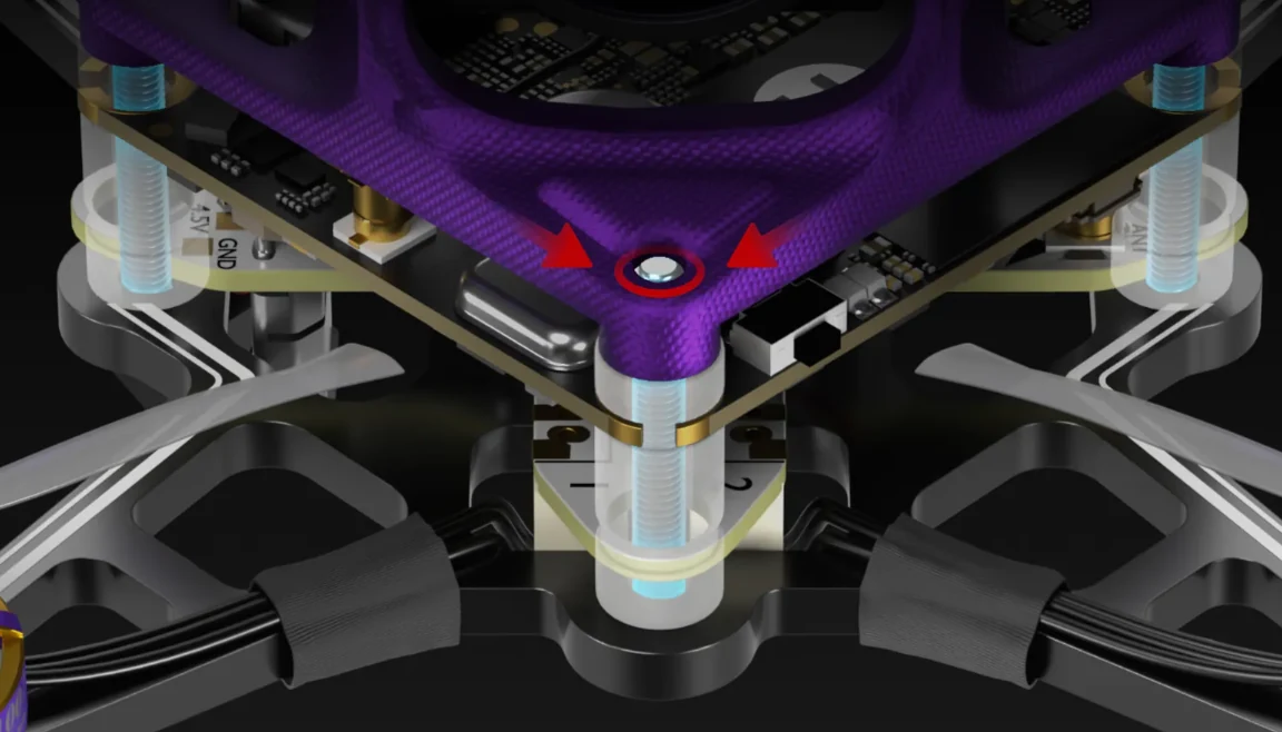 Canopy screw tension check for Firefly16 and Firefly18 vibration troubleshooting