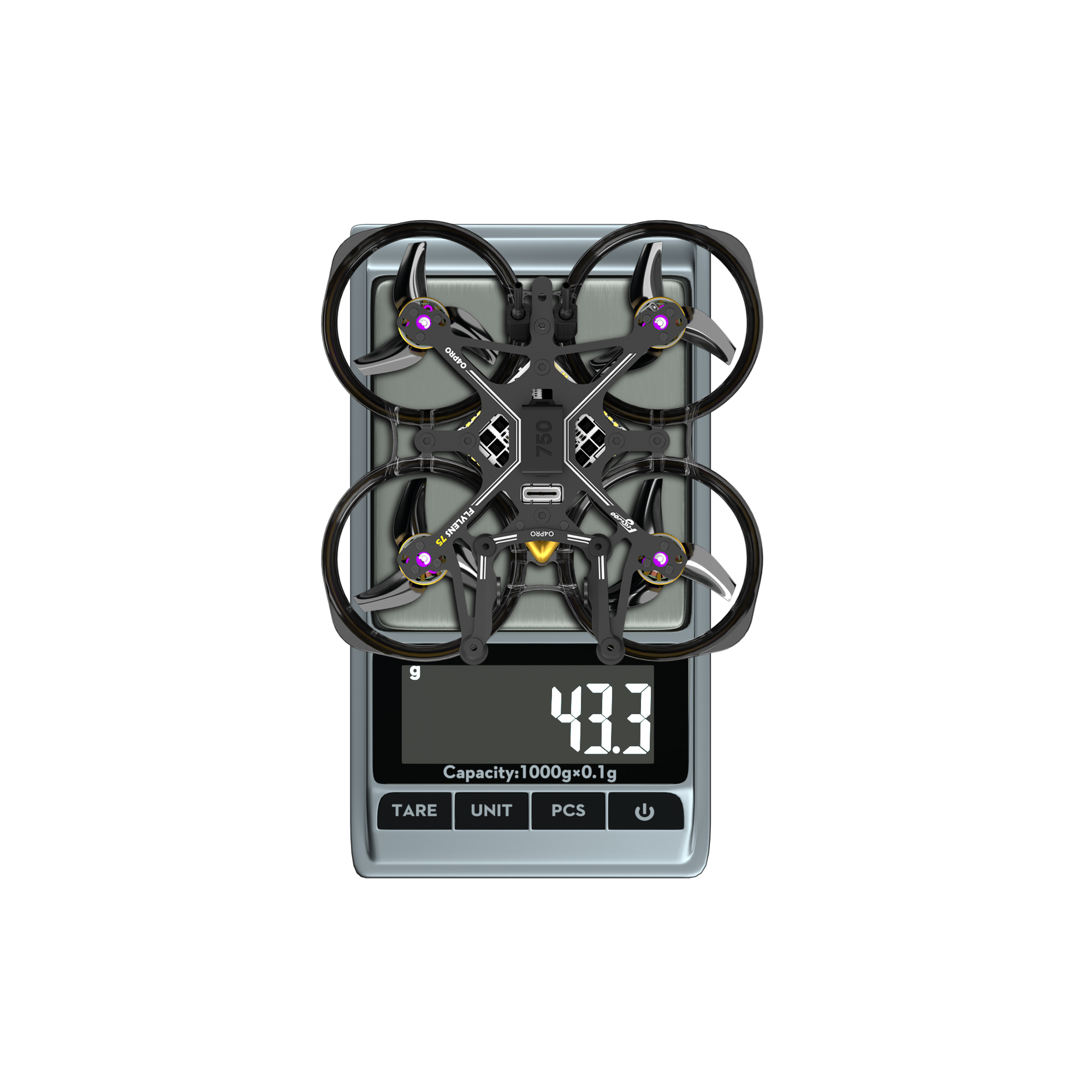 新発売の O4 HD 75 Flylens PRO V1.3 Drone FPV Whoop 2S アクセサリ