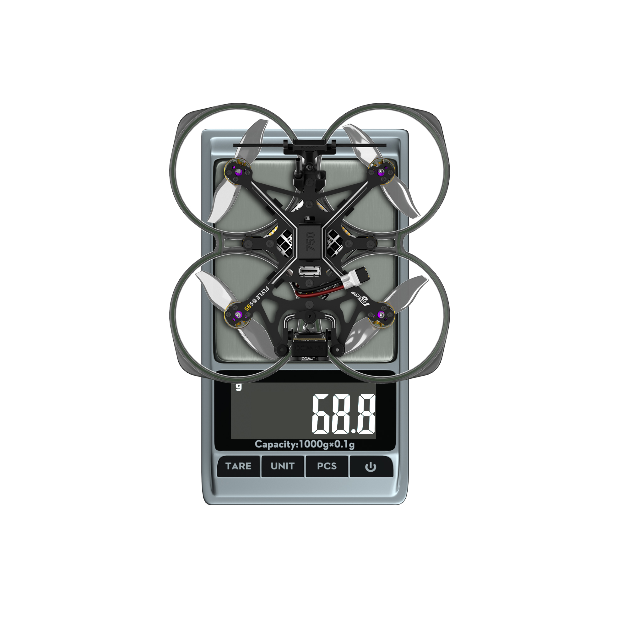 Dron Flywoo FlyLens 85 HD Walksnail Moonlight 4K ELRS V1.3