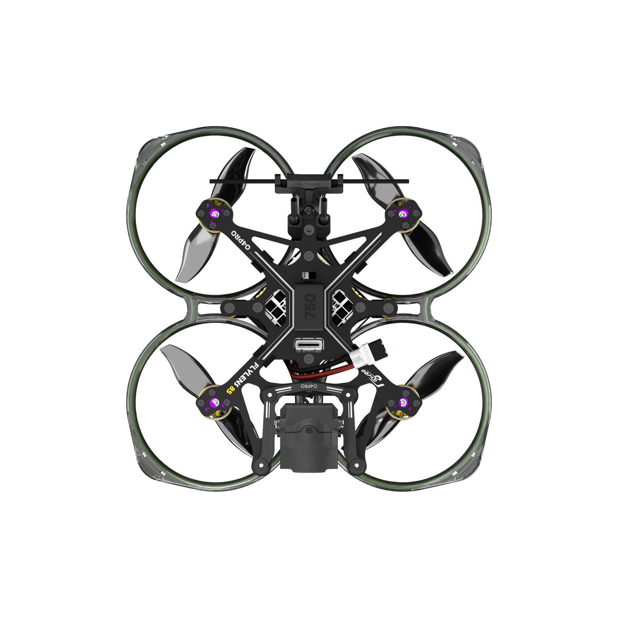 Flylens 85 HD O4 PRO 2S LED Whoop FPV Drone V1.3