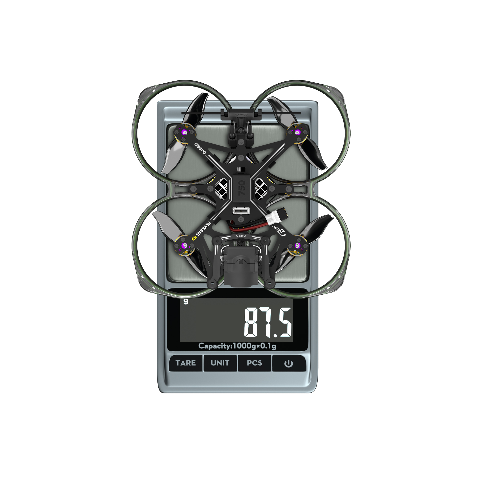 Flylens 85 HD O4 PRO 2S LED Whoop FPV Drone V1.3