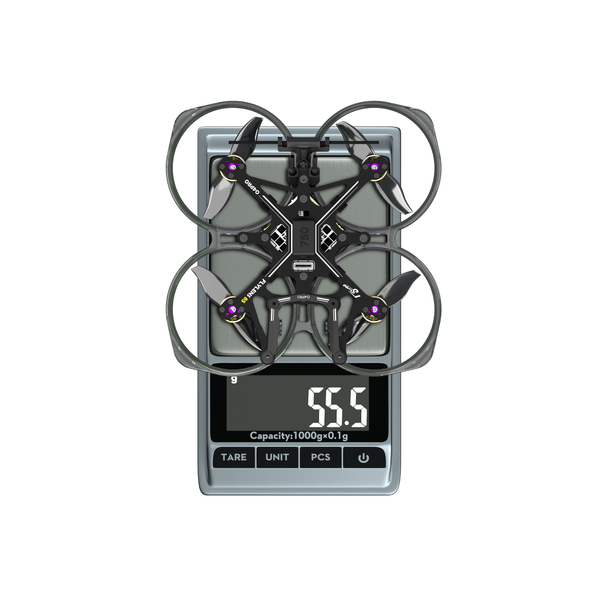 Flylens 85 HD O4 PRO 2S LED Whoop FPV Drone V1.3