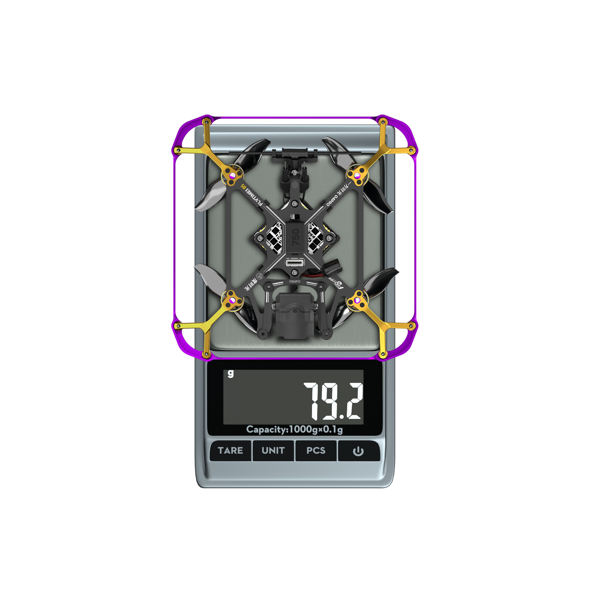 Flytimes 85 HD O4 PRO 2S Micro FPV Drone 