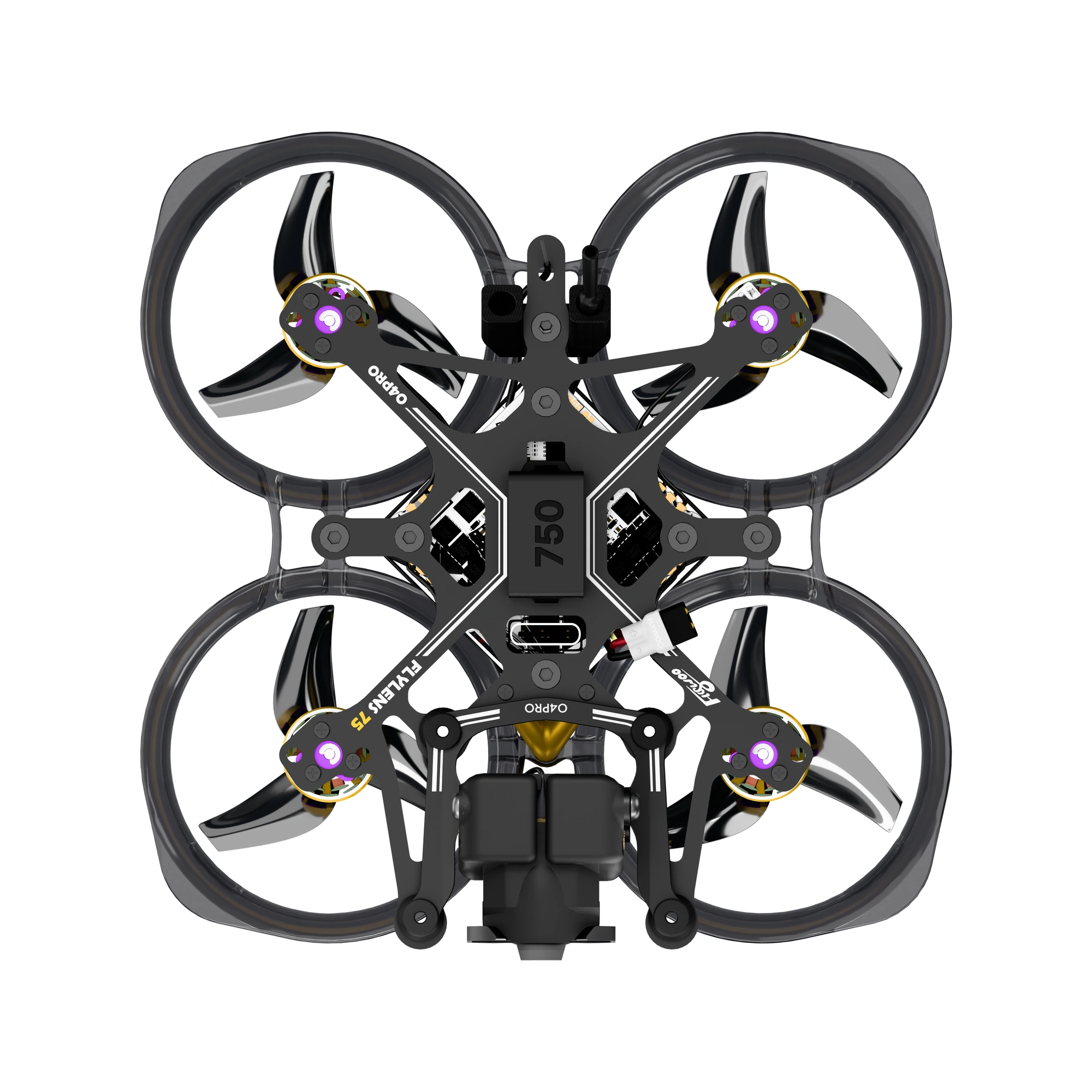 Flylens 75 DJI O4 Wide 2S Whoop FPV Drone