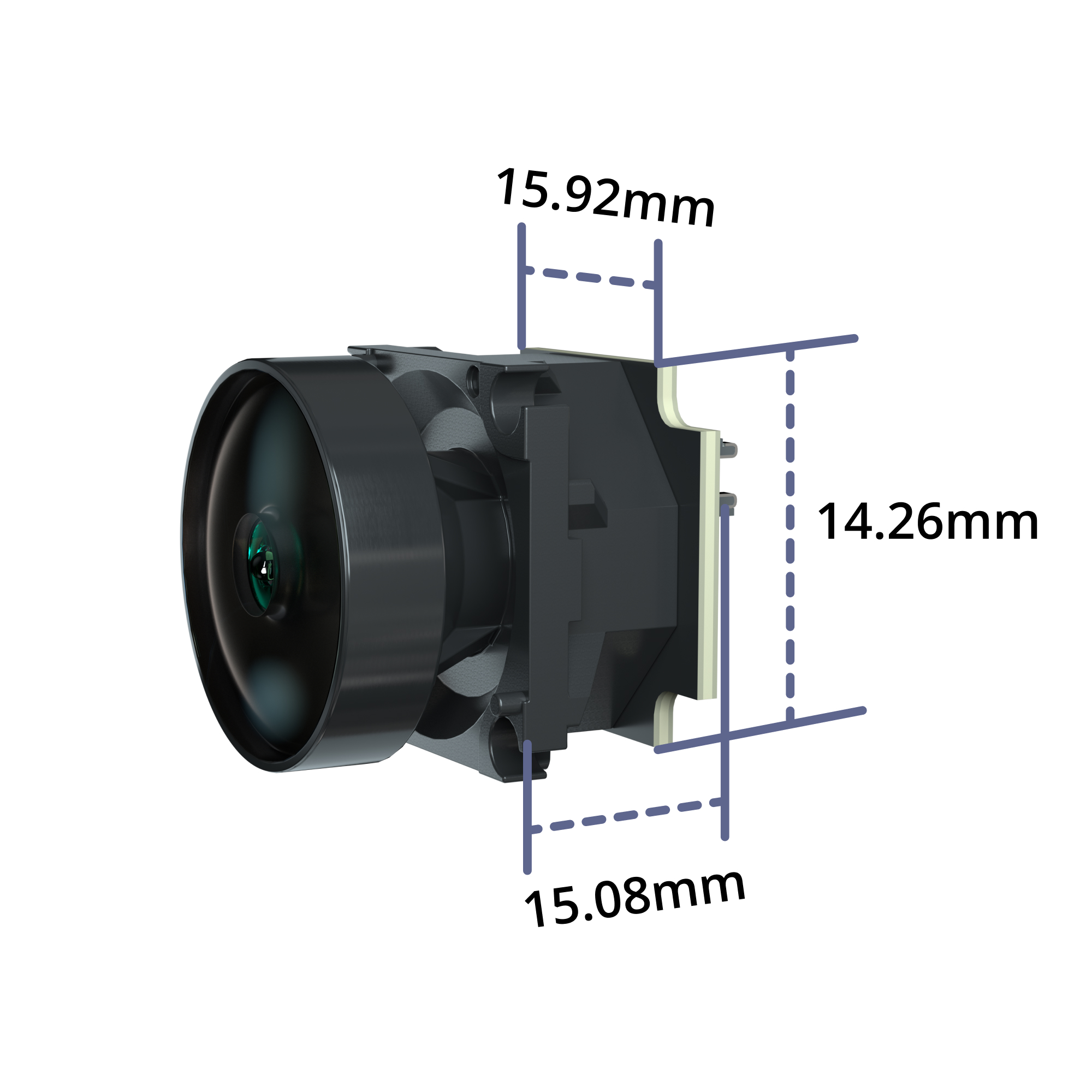 Naked 03 camera lens