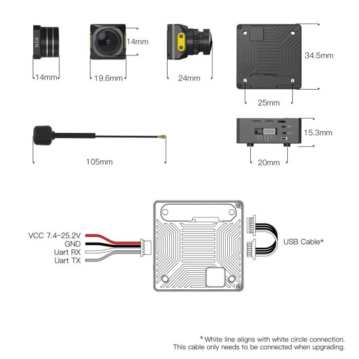 ホビーラジコン Walksnail Moonlight 4k cinewhoop U99 Walksnail Moonlight Kit – CADDX FPV