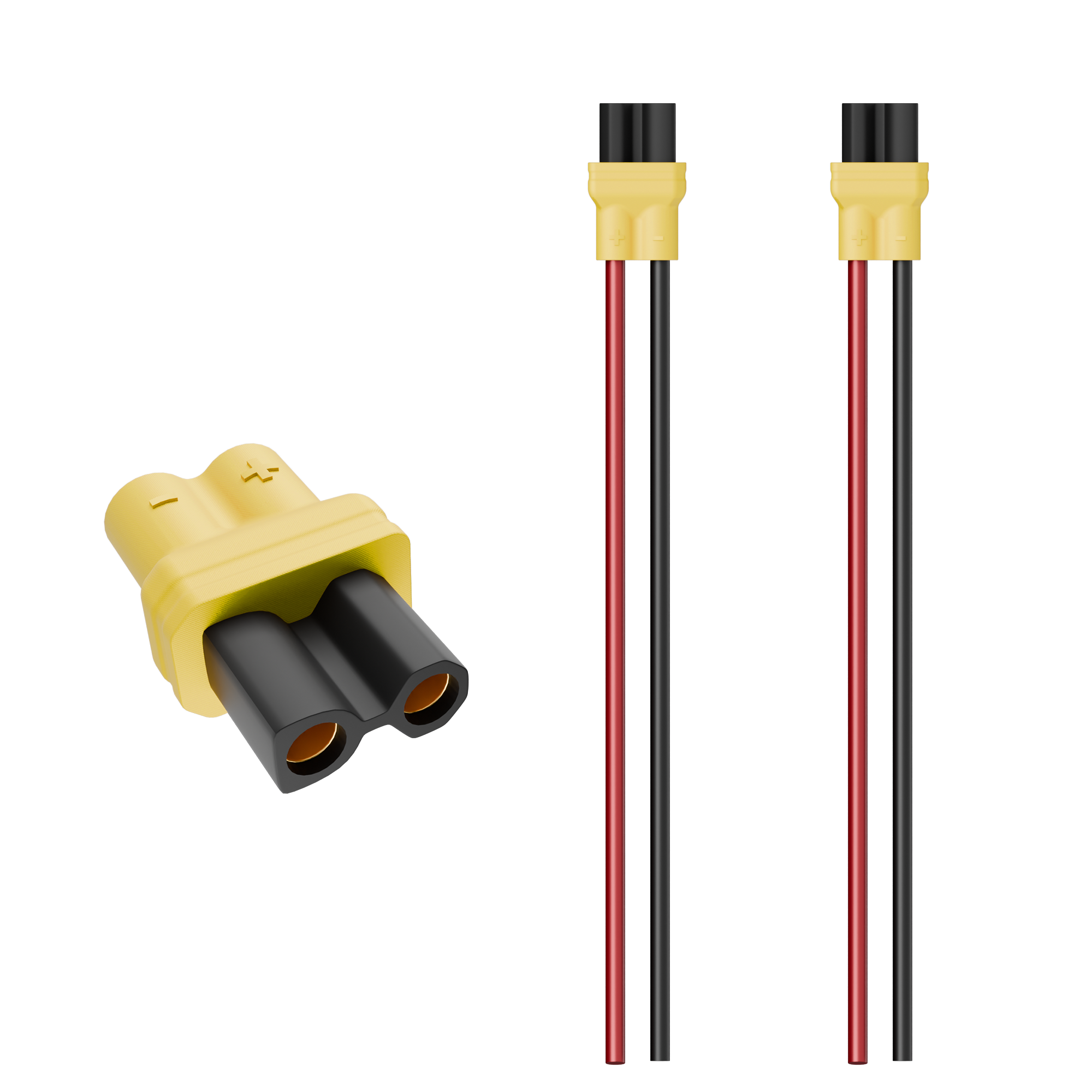 Flywoo XT30UP Female / Male  Pigtail 18awg 20awg (2pcs)