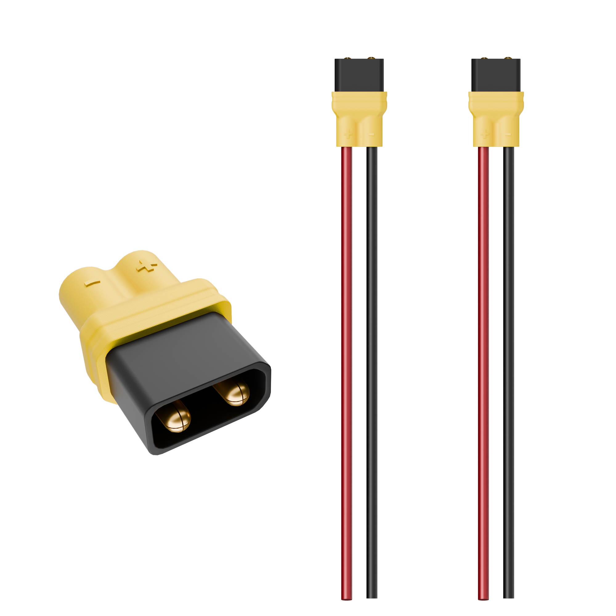 Flywoo XT30UP Female / Male  Pigtail 18awg 20awg (2pcs)