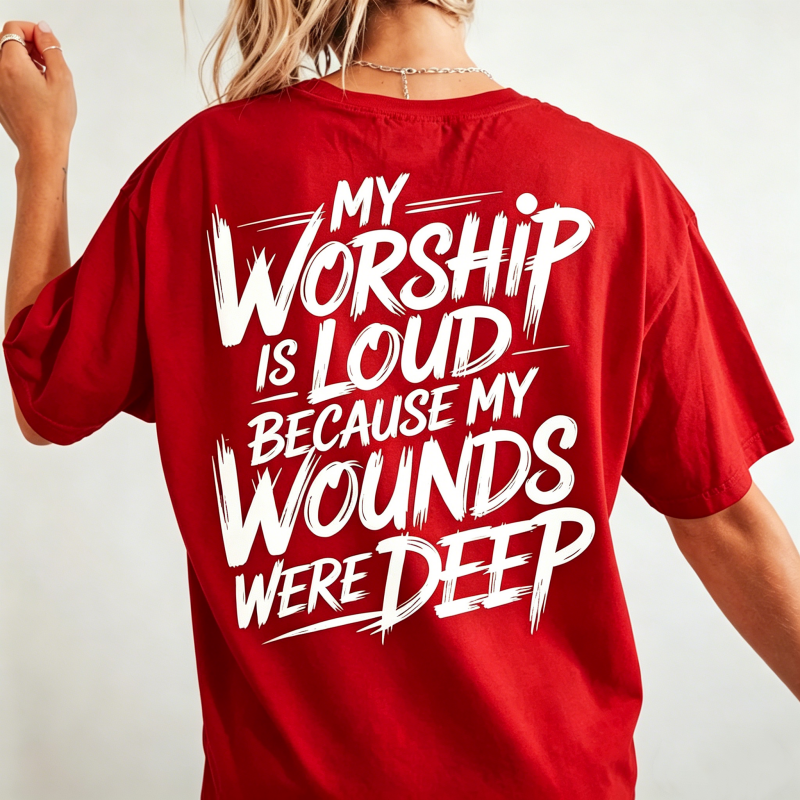 My Worship Is Loud Christian T-Shirt