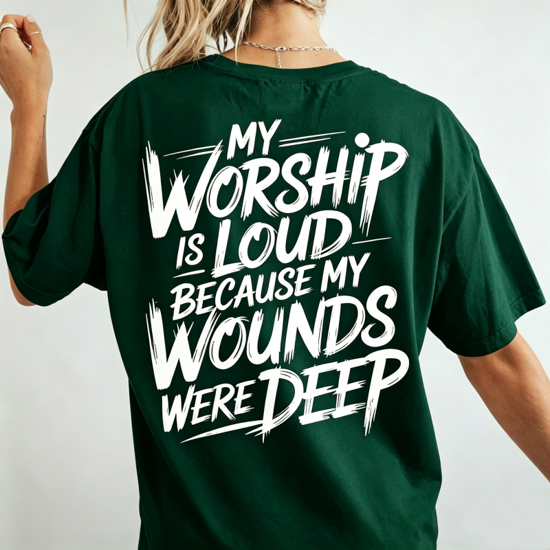 My Worship Is Loud Christian T-Shirt