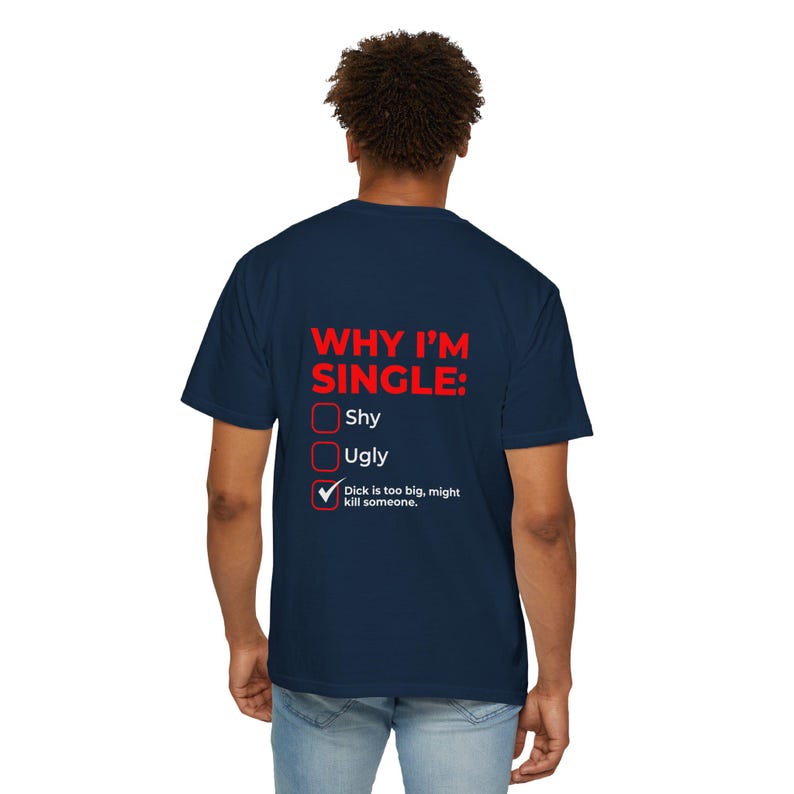 Why I'm Single Meme Shirt, Adult Humor Graphic Tee