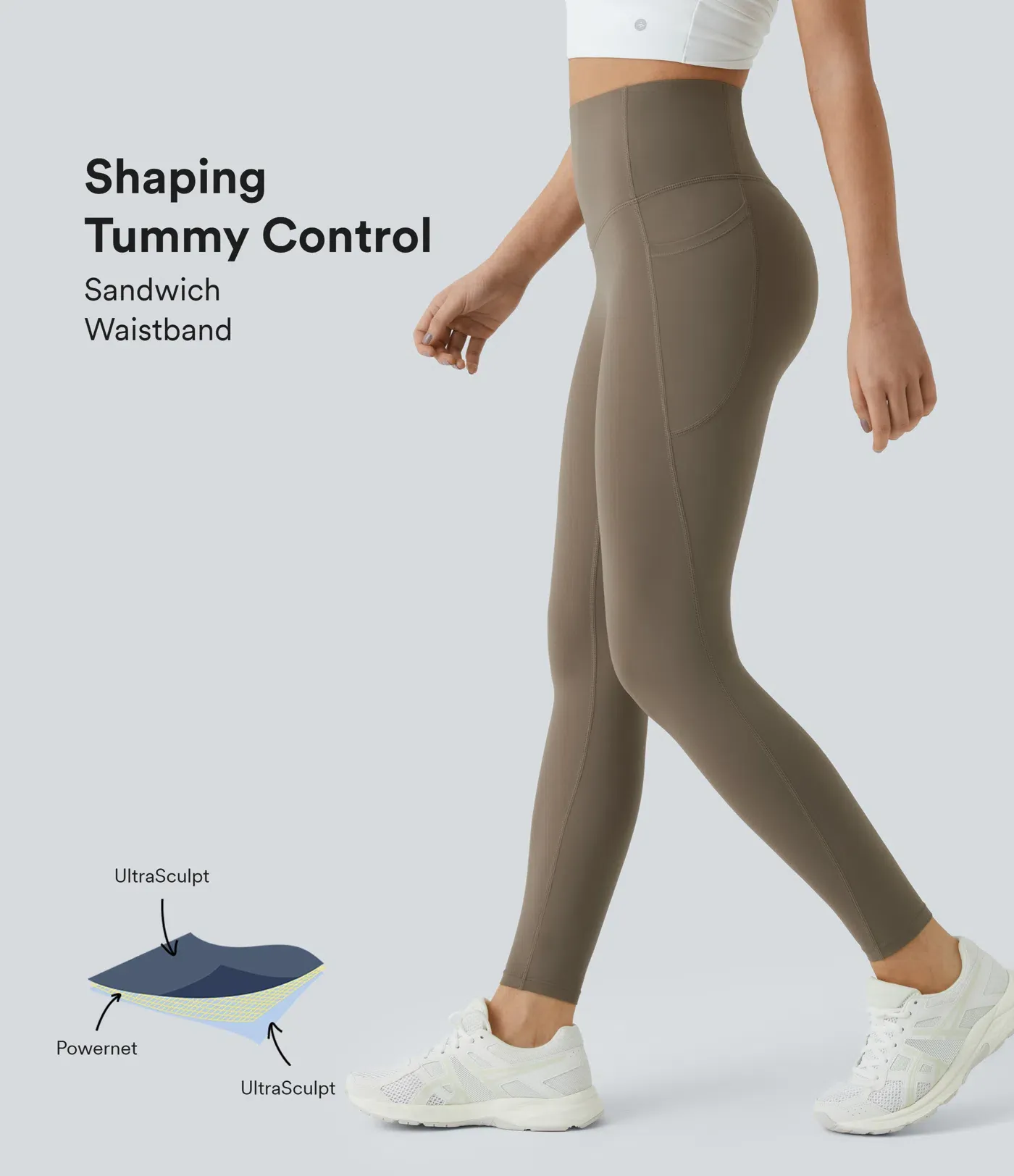 ⏰Last Day Special Sale -🔥High Waisted Tummy Control Shaping Training Leggings🎁🎁