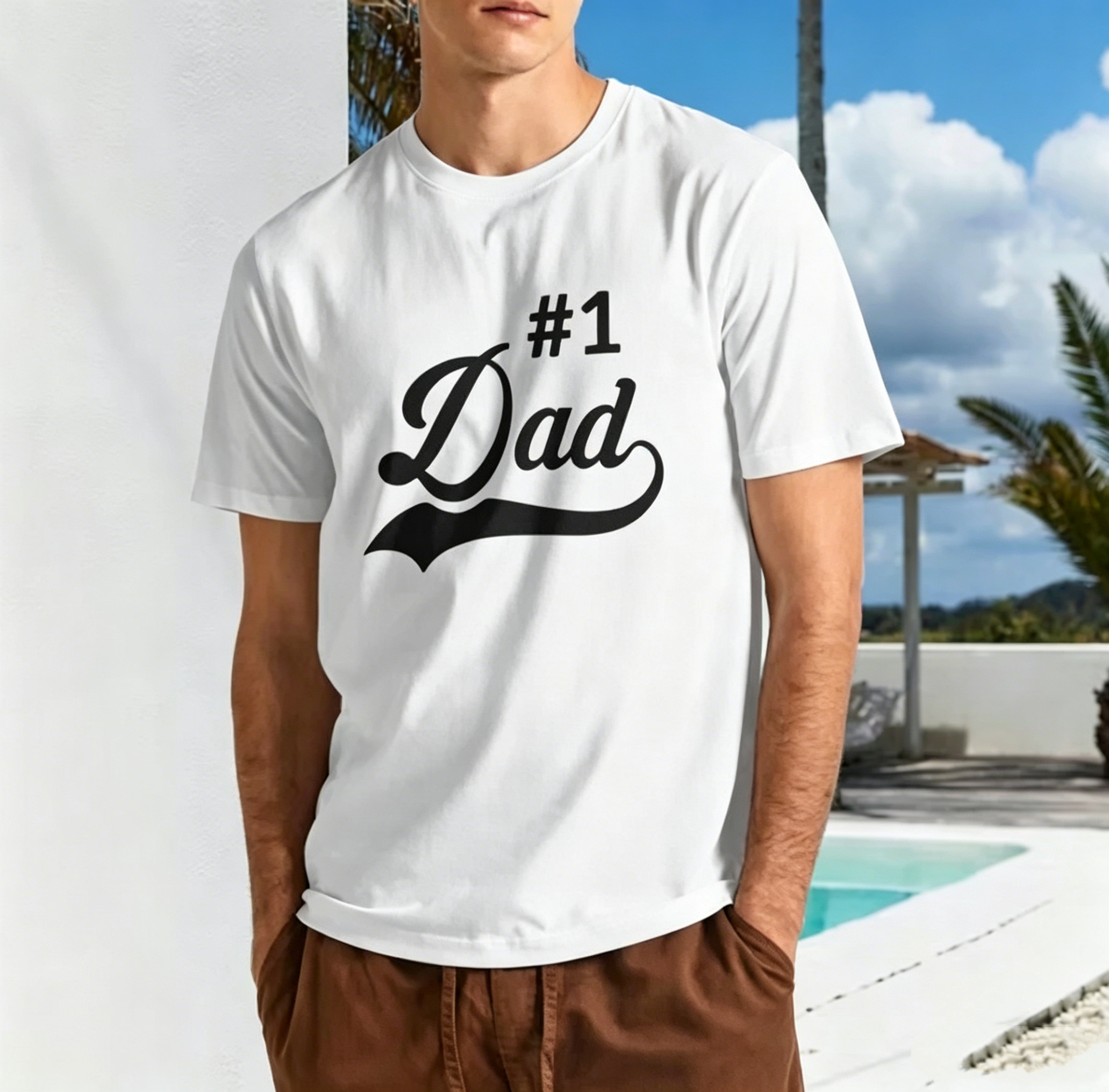 "#1 Dad" T-Shirt
