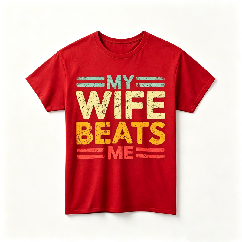 "My Wife Beats Me" T-Shirt