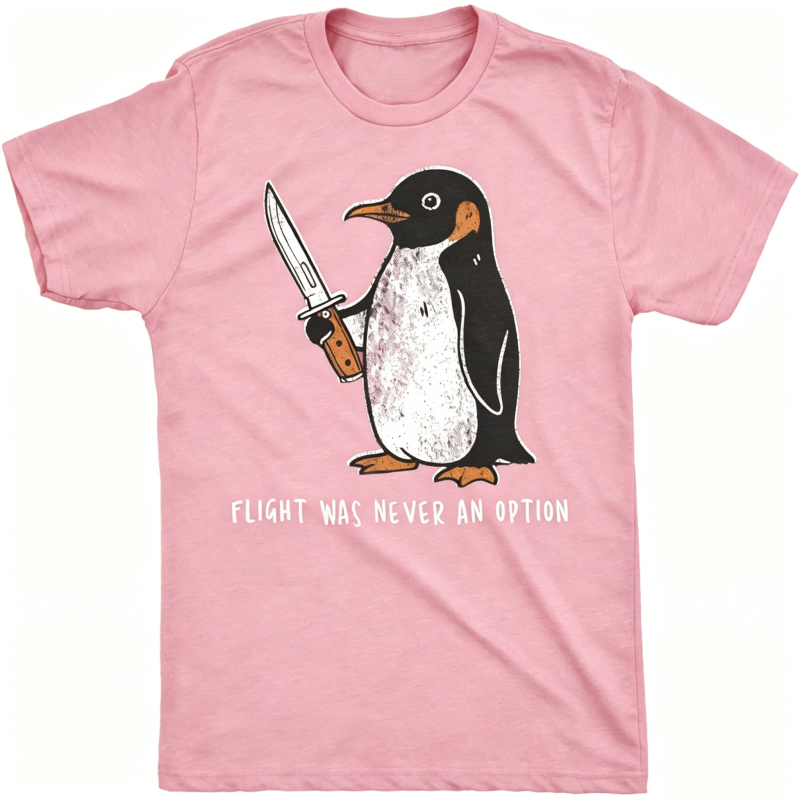 "Flight was Never an Option" T-Shirt