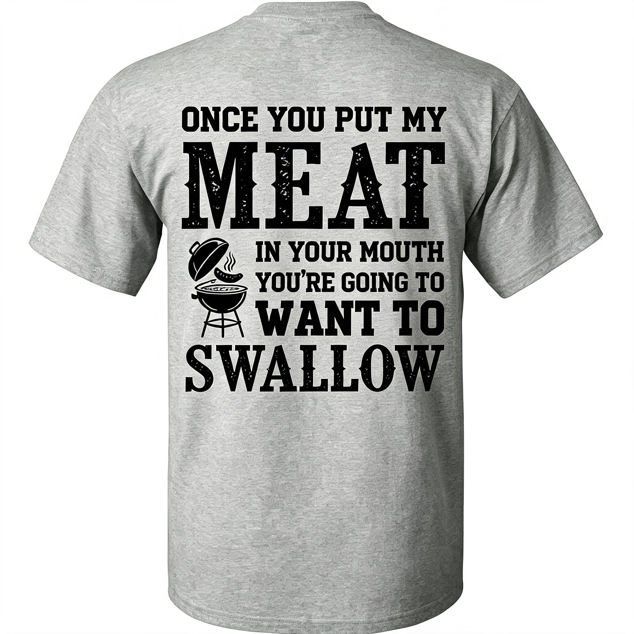 Funny BBQ Meat Lover T-Shirt Grill Master Graphic T-Shirt