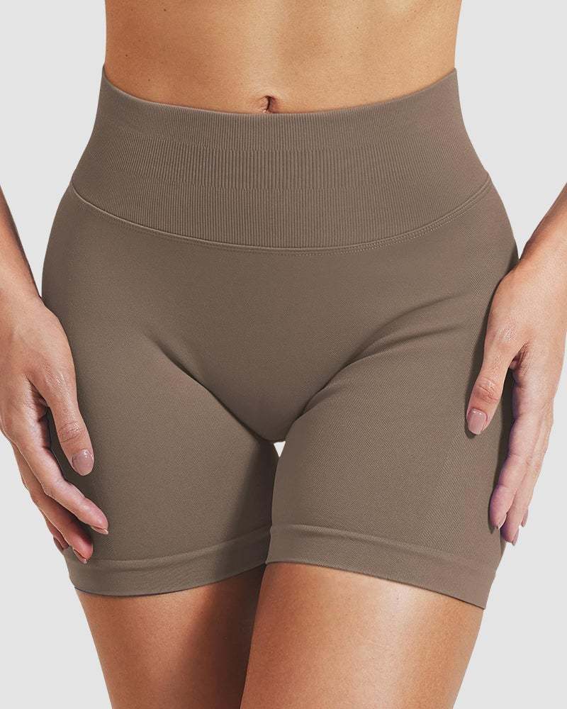 Tummy Control High Waist Sports Shorts