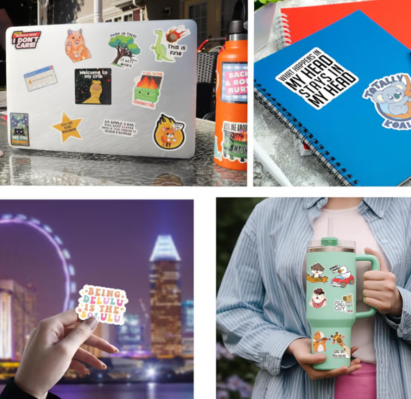 🔥😻Funny Prank Meme Graffiti Stickers for DIY notebooks, Luggage, and Water Bottles🎁 Waterproof & No Residue😻