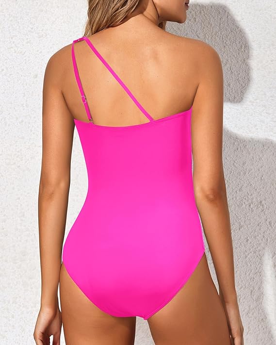 🔥Last Day 49% OFF - ✨One Shoulder One Piece Swimsuit for Women