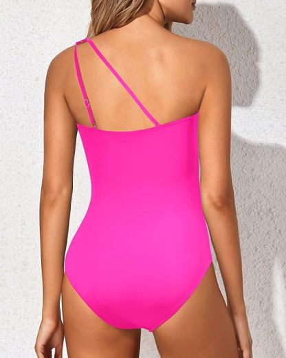 🔥Last Day 49% OFF - ✨One Shoulder One Piece Swimsuit for Women
