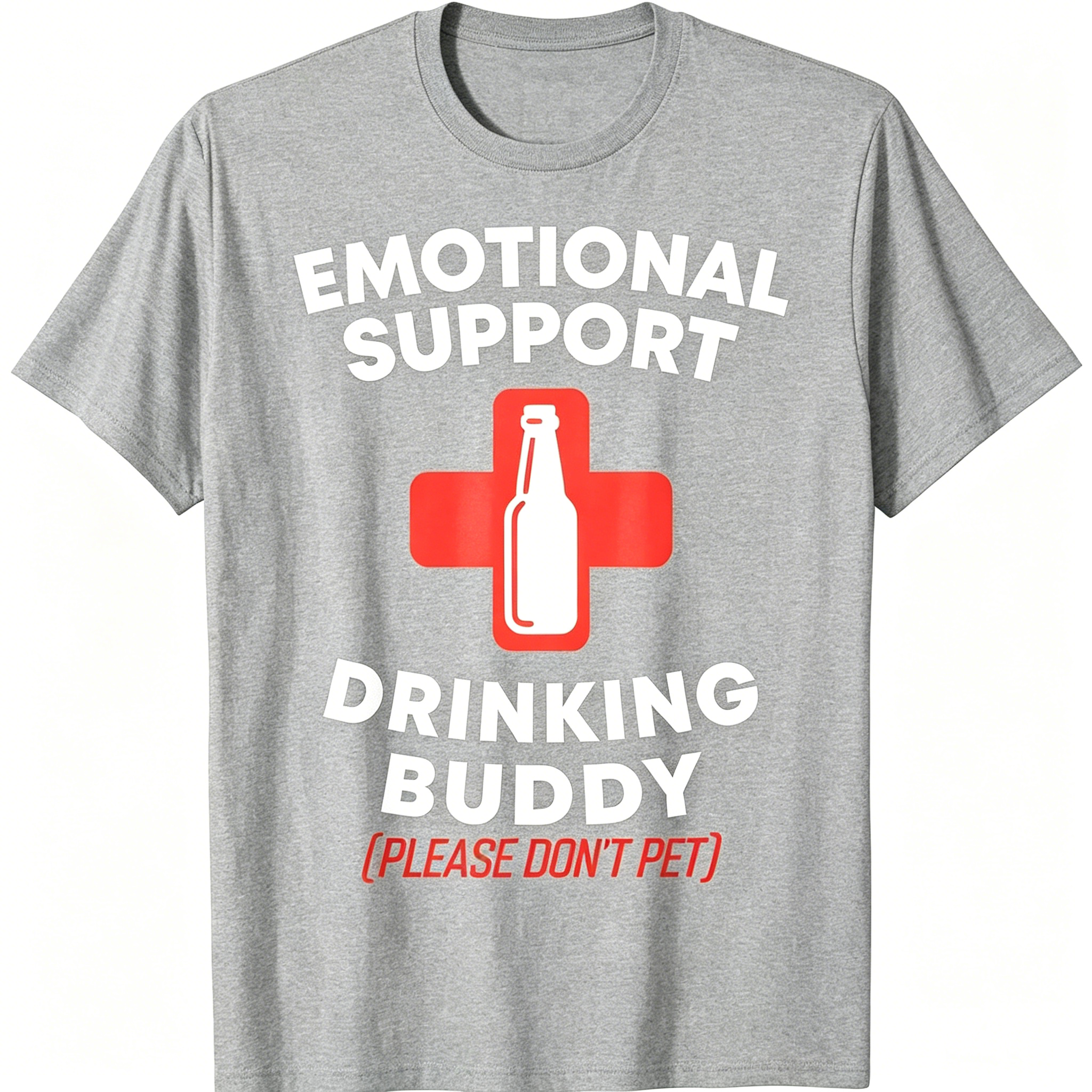 "Emotional Support Drinking Buddy" T-Shirt
