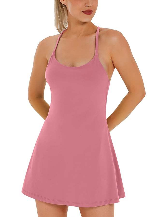 Plush Backless Active Dress-Easy Peezy Edition-UPF50+
