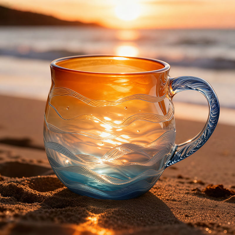 🌊 Sunset Tide Mug