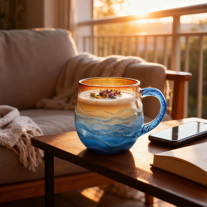 🌊 Sunset Tide Mug