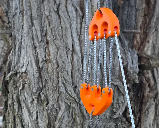 Game & Gear Hoist - Block and Tackle System