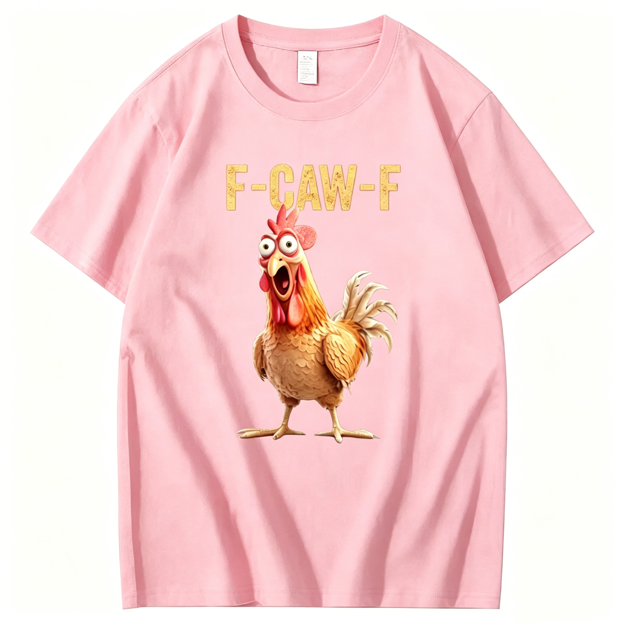 F-Caw-F Chicken 100% Cotton T-shirt