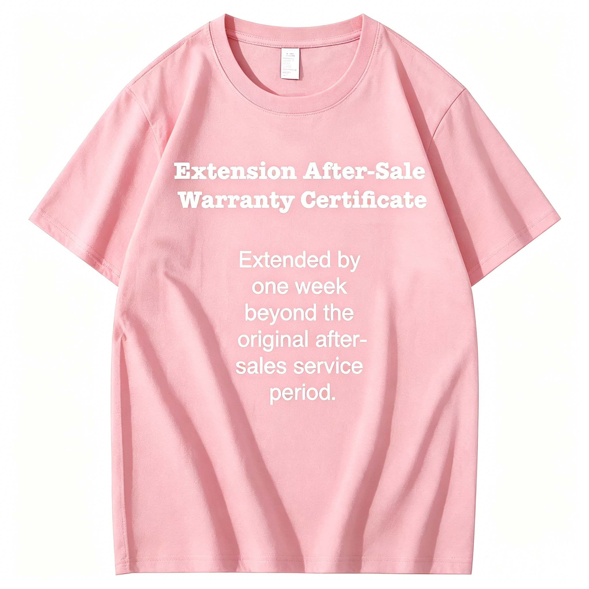 "Extension After-Sale Warranty Certificate" T-Shirt