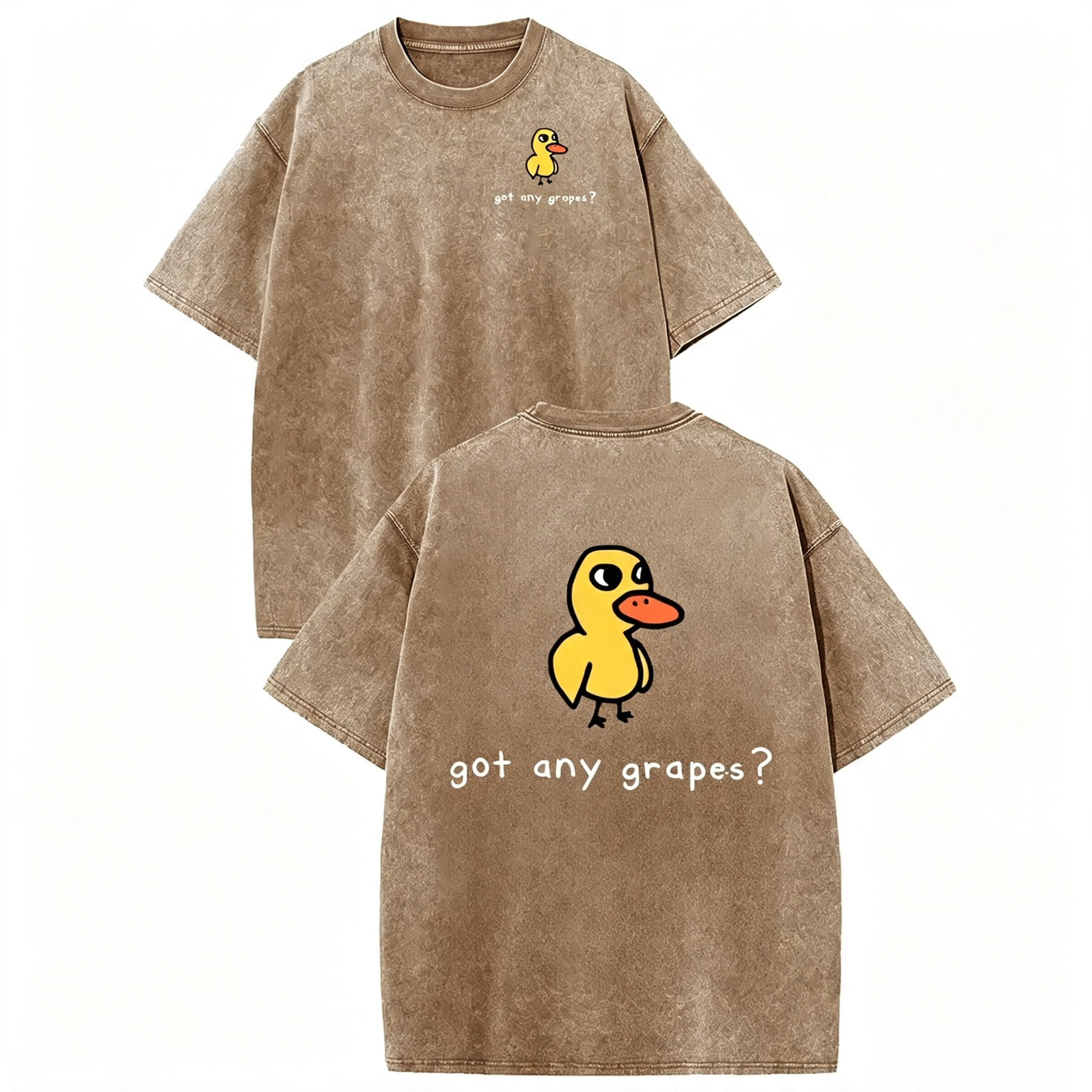 "Got Any Grapes?" vintage-washed T-Shirt