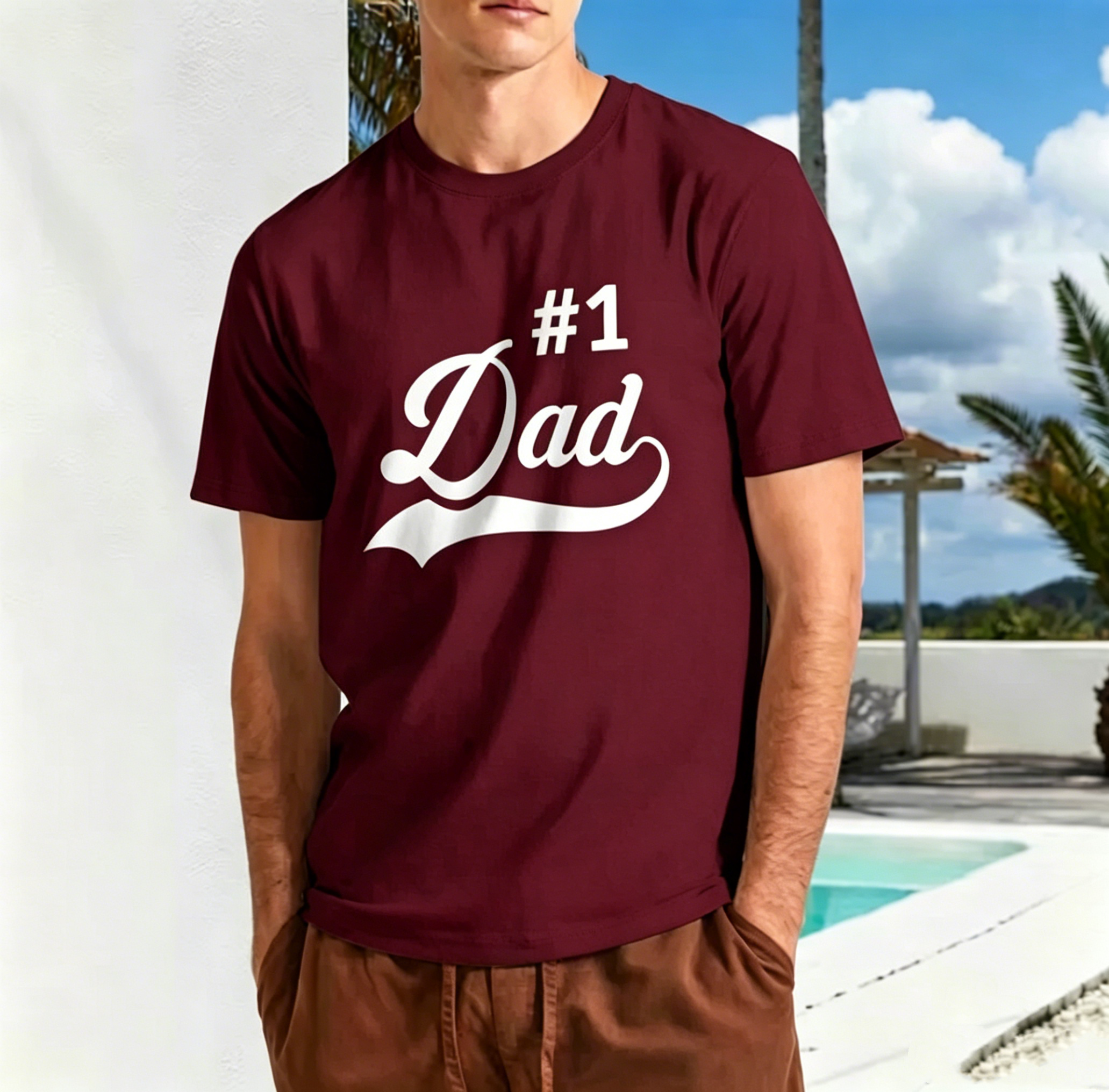 "#1 Dad" T-Shirt