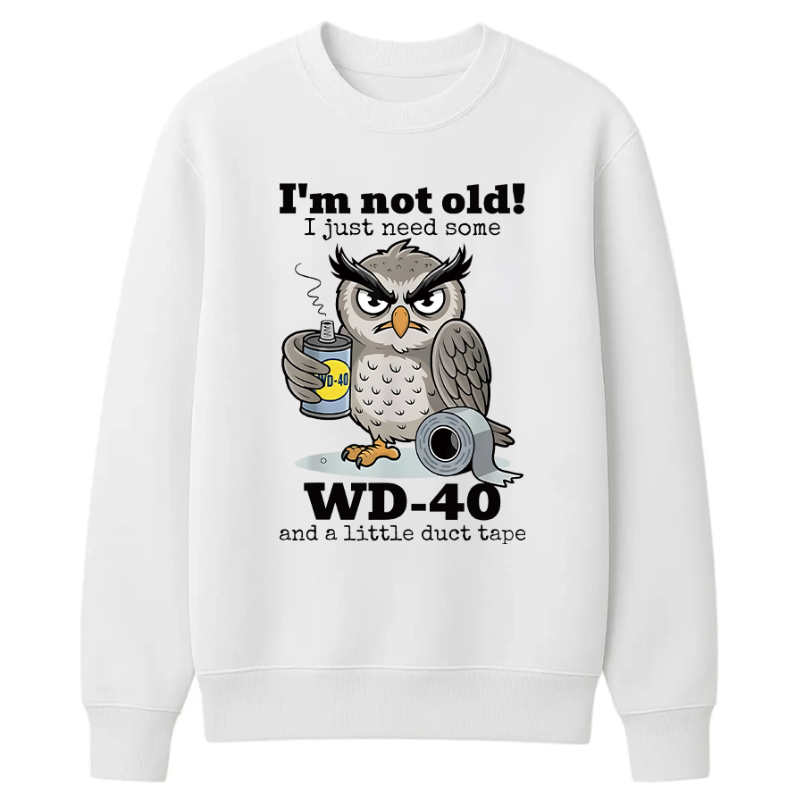 🦉 Owl "I'm Not Old" Graphic T-Shirt