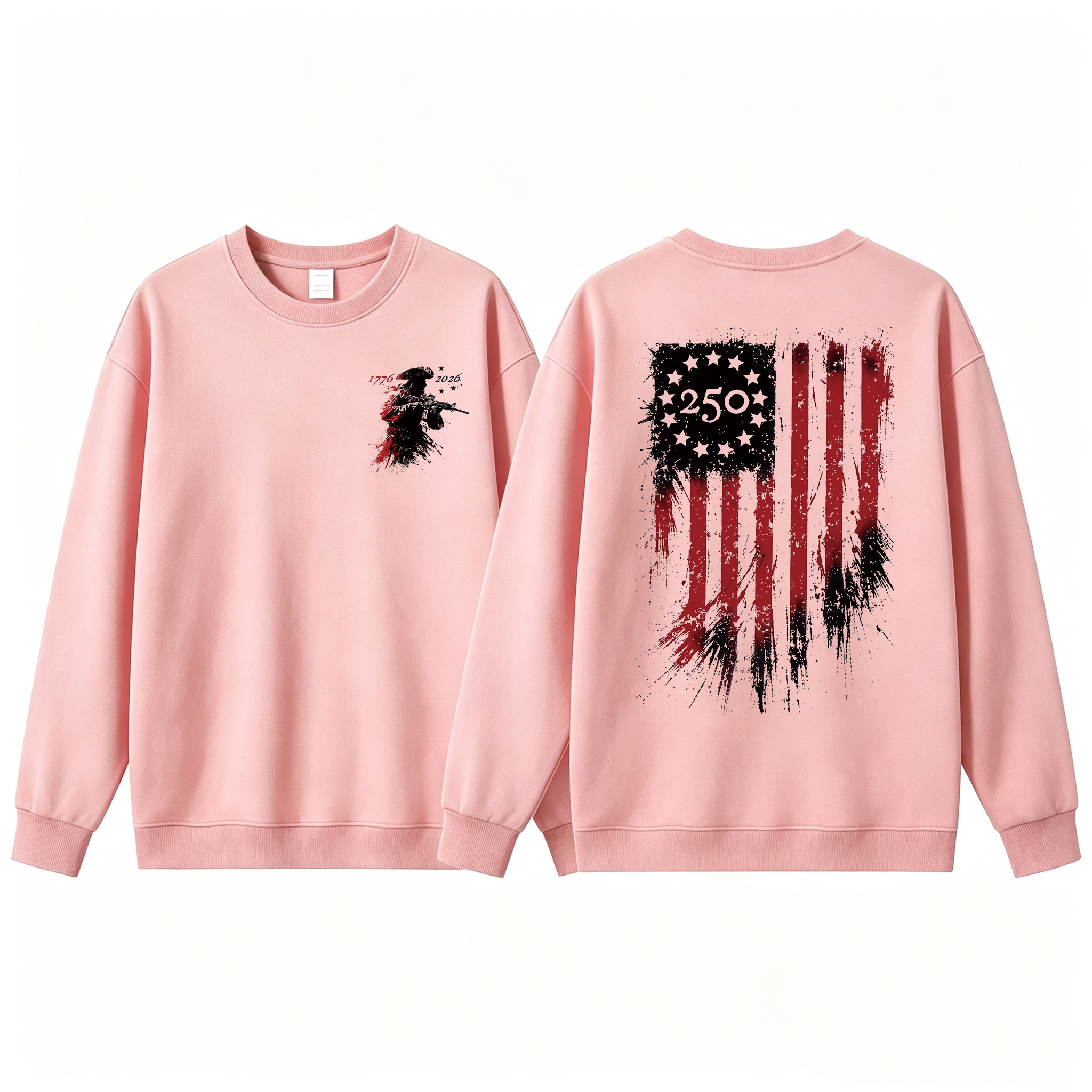 250th Anniversary Distressed American Flag T-Shirt/Sweatshirt/Hoodie