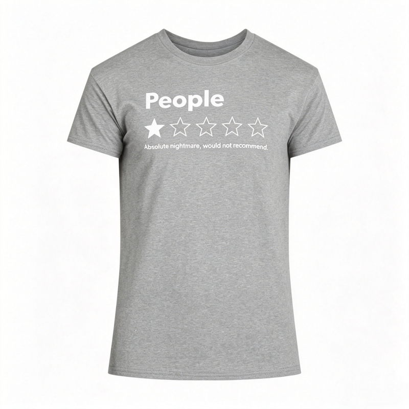 People 1 Star Review T-Shirt