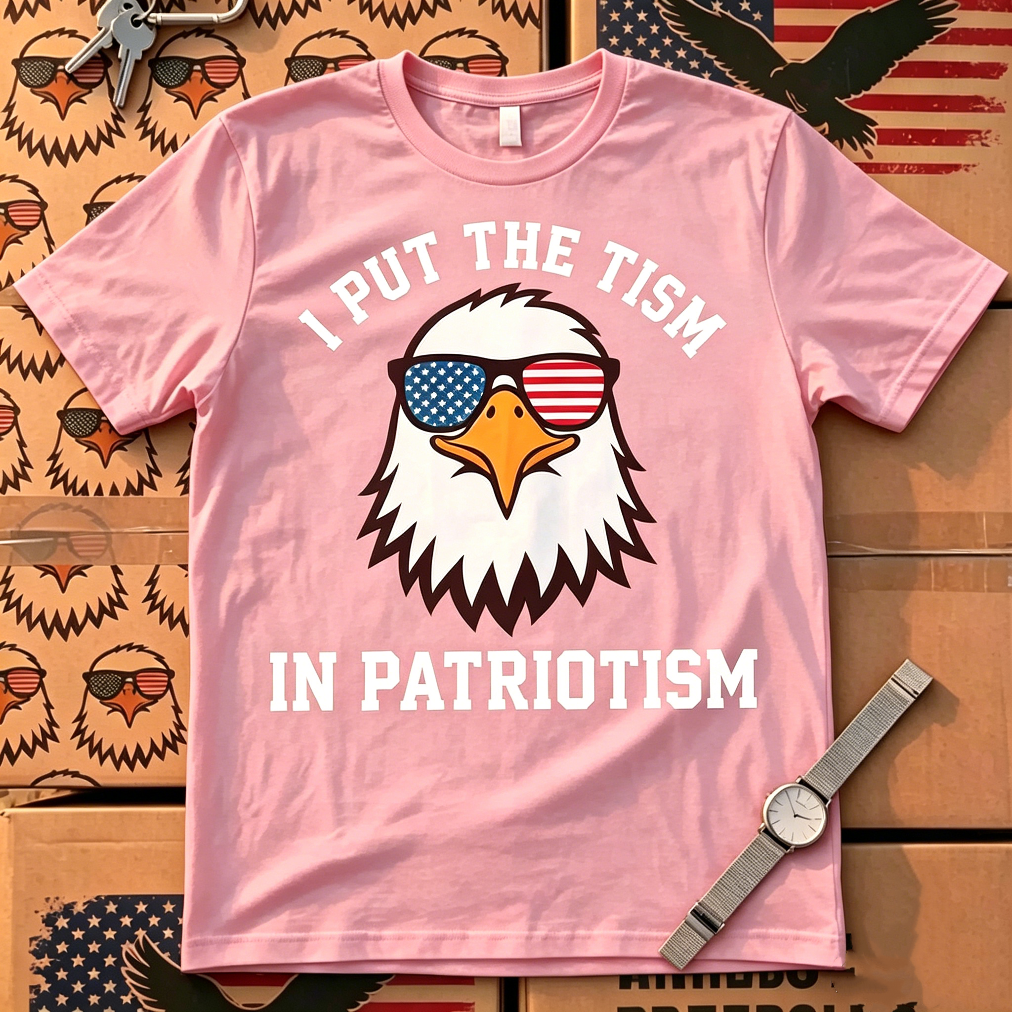 "I Put The Tism in Patriotism" T-Shirt