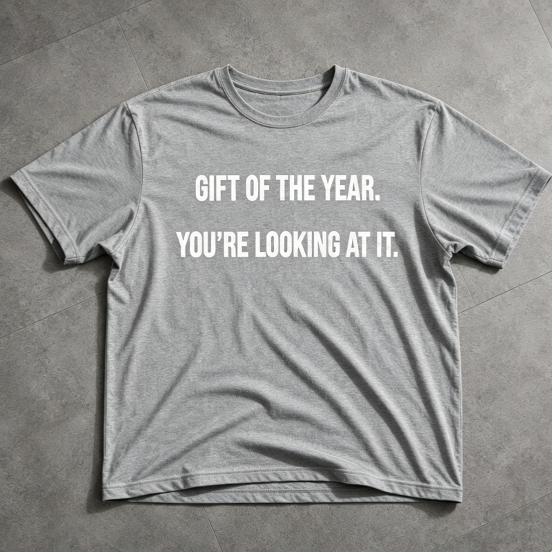 "Gift of the year. Yor’re Looking at it" T-Shirt